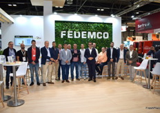 Stand de FEDEMCO, federación de productores de envases de madera y sus derivados. 