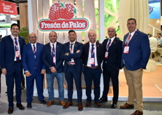 Parte del equipo directivo, comercial y de marketing de Fresón de Palos.