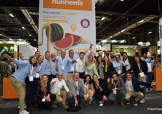 Equipo de BASF, con su marc de semillas Nunhems.