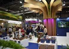 Stand de Smurfit Kappa, productores de envases de cartón.