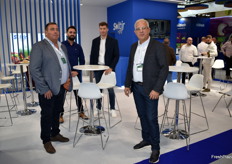 José García, presidente de Soltir, con Mariano Albaladejo, Ángel Peñalber, consejeros, y Ángel García, gerente.