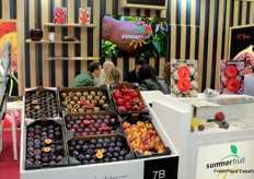 Reuniones en el stand de Summerfruit