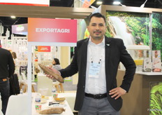 Carlos Ramirez director comercial de Exportagri de Costa Rica, producto de exportación yuca.