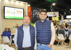 Oscar Gereda CCO y Carlo Agreda de la empresa peruana Inka’s Berries