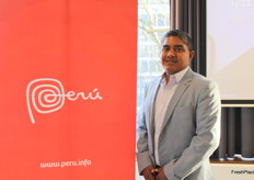 Miguel Morales, gerente genaral de la Asociación Valle del Chira. Exportadores de banano orgánico.