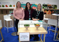 Eugenia, Lucía y Paula, de Sat Campos de Granada.