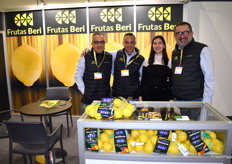 Equipo de Frutas Beri, especialistas en limón, en su primer año como expositores en Fruit Logistica.