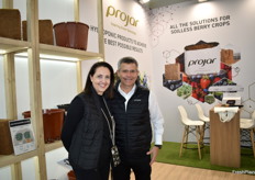 Alejandra Pintos y Paco López, de Projar.