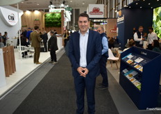 Enrique Fuentes, comercial de la empresa murciana Hijos de Alberto del Cerro, productores de limón.