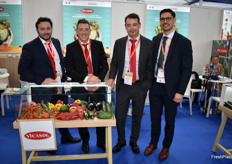 Equipo comercial de la empresa almeriense Vicasol.