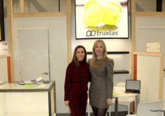 M.ª Pilar guerrero y Míriam Arteseros, de Fruklas