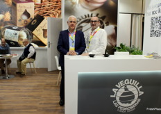 Vicente Monge y Miguel Ángel López, de Ajos La Veguilla