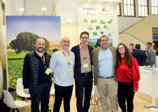 Agrupapulpí, Natveg, Amaco y Fuencampo XXI compartieron el espacio del stand del grupo Greentastic, al que pertenecen