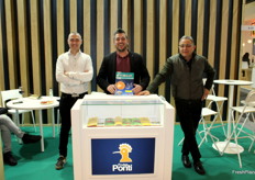 Ramón Andreu, José Casas y Salvador Muzas, de Frutas Ponti