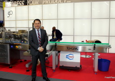 Miguel Ángel Navarro, de RGD Mape, que celebra su 50.º aniversario