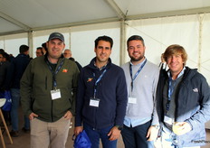 Fran Pereles, Juan Manuel Pereles, Javier Villegas y Juan Pérez, de Cartayfres