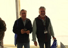 Gerardo Gómez y Cristóbal Candel, de Frutas Esther