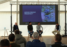 Asimismo, se celebró una mesa redonda en la que participaron José Rufo, director de la finca experimental de Fall Creek en Villamanrique, Mariano Silva, de Anecoop, y José Antonio Domínguez, propietario de Los Arenales de Mazagín (Finca Las Posadillas)