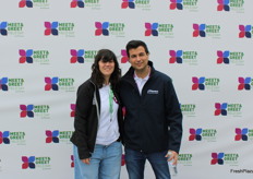 El evento fue posible gracias al trabajo de todo el equipo de Planasa. En la foto, Paula Crespo y Fernando Záforas