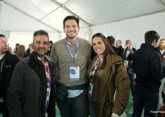 Gabriel, de Fresmiel, Enrique Muñoz y Patricia, de Fresón de Palos.