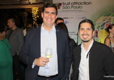 Rafael Bueno y Rodrigo Sales, de la Secretaria da Agricultura do Distrito Federal.