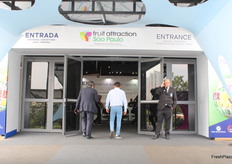 1er día de la feria Fruit Attraction Sao Paulo.