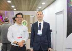 Victor Mendes de Abrafrutas y Anderson Dibm Analista de APEXBrasil