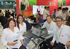 Cristobal Serrano y Patricio Lafuente representantes de Greenvic de Chile en reunión con La Calera de Colombia