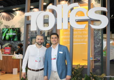 Salvo Mocada y Fabricio Torres, presentes en la feria.