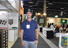 Sérgio Negrão de la empresa Jagrao Brazil. Exportador de limón y jengibre de Brasil