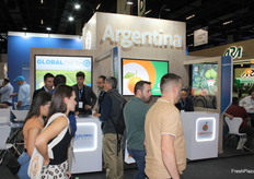 La participación del pabellón de Argentina 