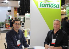 Lucas Gutierrez y Richard Muller de Agrícola Famosa de Brasil