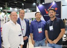Marcelo Age (Agropecuaria Vitamais), Guilherme Saldanha, Ricardo Rocha de Vita+ y Zago de Frutas Alianza (comercializador)