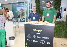 Otalis Renker y Andrew Percílios de Pommer Ginger de Brasil