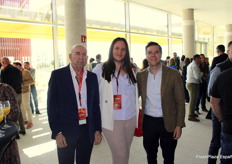 Antonio Bretones, M,ª Gracia Melero y Juan Jesús Lara, de CASI
