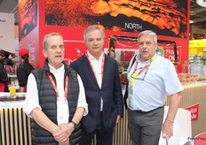 Ricardo Vial de Exportadora y Servicios Rucaray, Cristian Allendes de Gesex y Jorge Yavar de Exportadora y Servicios Rucaray de Chile