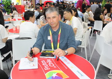 Sergio Rojas gerente general de La consentida, exportador chileno.