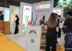 Stand de México presentes en la feria