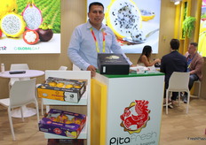 Jorge Luis Hidalgo gerente general de Pitafresh, exportador de pitahaya amarilla de Ecuador.