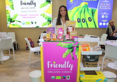 Adriana Terán gerente general de la empresa Friendly Organic Foods de Ecuador.
