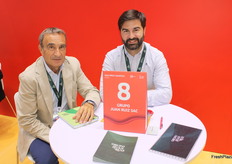 José Maria Pascual (padre) e hijo Junior, CEO de Grupo Juan Ruiz, exportador de palta, mango y cítrico de Perú.