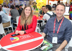 Equipo de GLS Fruit Exports con Sofía Jeanneret y Gianluca Bartolini, empresa chilena de uvas y cítricos.