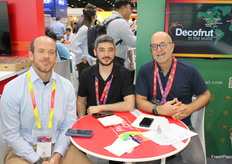 Pablo Carballo y Gonzalo S. Johnson de Decofrut de Chile.