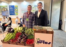 Miguel Campero y Luis Urrutia, exportadores de vegetales Asiáticos desde Mexico.