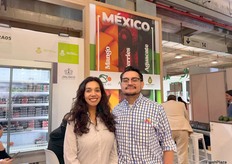 Aneberries con Francis Hurtdo y Mario Ramirez de la Asociación nacional de exportadores de Berries de Mexico.