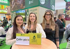 Coltropicos, exportadores de Aguacate Hass de Colombia, representado por Catalina Toro, Maria Isabel Gaviria, Daniela Santos