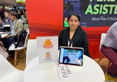 Rocio Carmones, representante del area de calidad y produccion de Alba fruits y Cashingar, exportadores de cítricos de Perú