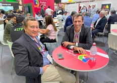 GB Export, exportadores de Uva de Chile, su representante Oswaldo del Rio y Chilfresh exportadores de uva, carozo y cereza con su representante Andre Luteijn