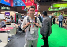 Carlos Ramirez representante de Agricola Andalucia, exportadores de uvas y limones en Chile.