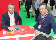 Rodrigo Estévez, comercial manager de Prizé y Fernando Sagredo, gerente de Global Harvest Produce.